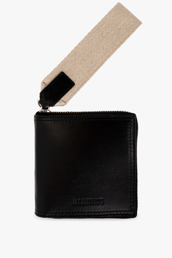 Le Carre Rond' leather wallet Jacquemus
